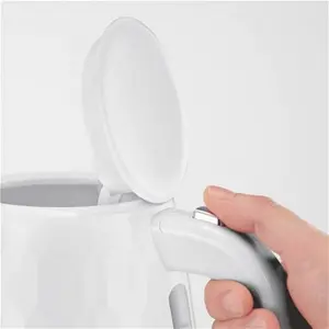 Russell Hobbs Honeycomb Kettle White, Plastic