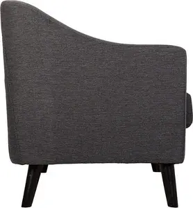 Ashley 1 Seater Sofa Chair Upholstered in Grey Fabric 2 Man Delivery