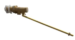 1/2" Inch Part 1 BallCock Float Valve for Toilet Cistern and Header Tank, Water Troughs. Manufactured to BS1212. FREE DELIVERY