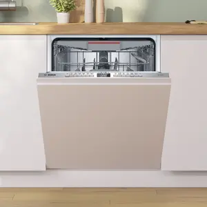 Bosch SMV6ZCX10G Integrated Full size Dishwasher - White