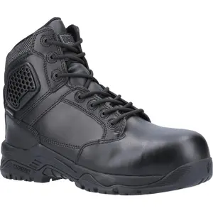 MAGNUM Strike Force 6.0 S3 black waterproof leather side-zip combat safety boot