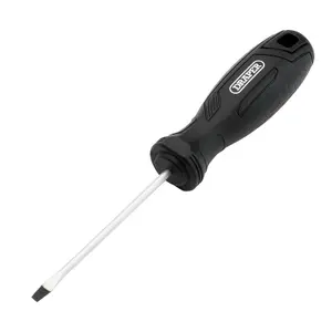 Draper Slotted Hard Grip Screwdriver, 3.0 x 75mm 13529