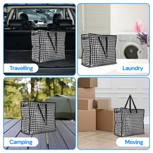 Woven Storage Laundry Bag - Assorted Designs