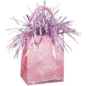 Unique Party Gift Bag Balloon Weight Pastel Pink (One Size)