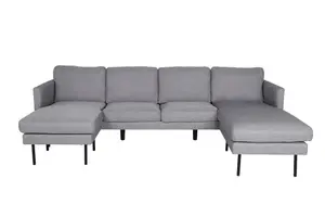 Zoom U Shape Sofa Set , Grey Sofas