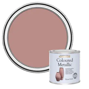 Rust-Oleum Rose Gold Metallic effect Mid sheen Multi-surface Topcoat Special effect paint, 250ml