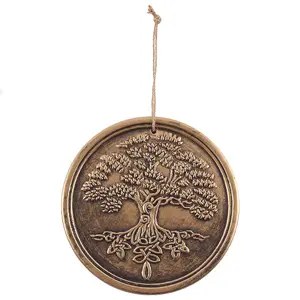 Lisa Parker Terracotta Bronze Tree of Life Plaque Bronze (One Size)