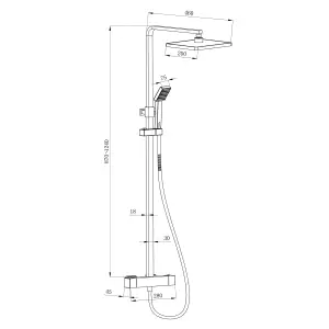 Odyssey Chrome Thermostatic Shower Pack