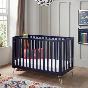 Kimi Cot Bed Navy Blue