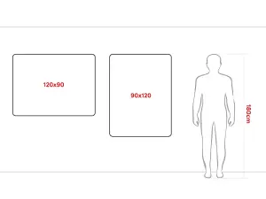 ALLboards Whiteboard dry erase magnetic surface aluminium frame 120x90 cm PREMIUM EXPO