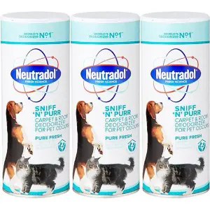 Neutradol CARPET DEODORIZER SNIF N PURR 350 g (Pack of 3)