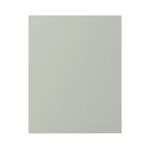 GoodHome Alpinia Matt grey painted wood effect shaker Standard End panel (H)720mm (W)570mm