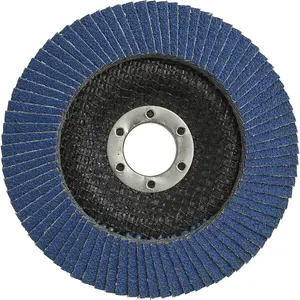 Durable 125mm Zirconium Flap Disc with 22mm Bore for Surface Preparation