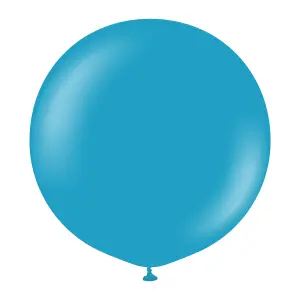 Kalisan Retro Latex Balloon (Pack of 2) Deep Blue (One Size)