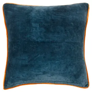 Wylder Georgia Printed Velvet Feather Rich Cushion