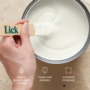 Lick White 03 Matt Emulsion paint, 2.5L