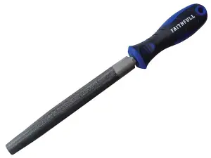 Faithfull SVHF0206 Handled Half-Round Second Cut Engineers File 150mm (6in) FAIFIHRSC6