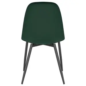 Dilworth dining chair (Set of 2) Dark Green