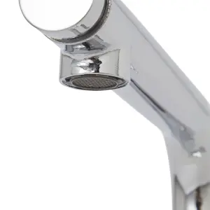 Cooke & Lewis Pelenu Chrome effect Side lever Tap