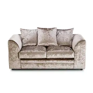 Chicco Velvet Fabric 2 Seater Sofa