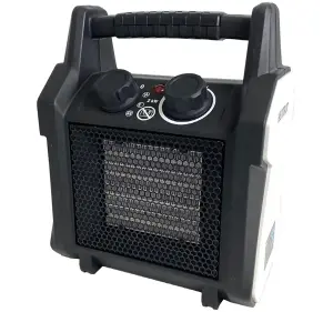 Autojack PTC Portable Electric Ceramic Fan Heater Space Warmer 2kW For Small Office