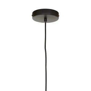 Interiors by Premier Leni Black Matte Pendant Light