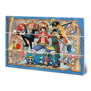 One Piece Plaque Multicoloured (20cm x 30cm)