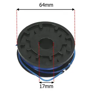 SPARES2GO 5m Line & Spool compatible with Mac Allister MGT430 Strimmer Trimmer