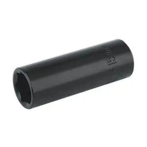 Sealey Impact Socket 15mm Deep 3/8"Sq Drive