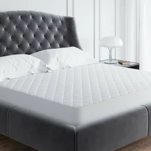 Extra Deep Anti Allergy Quilted Mattress Protector Fitted Bed Sheet Cover Topper King Size