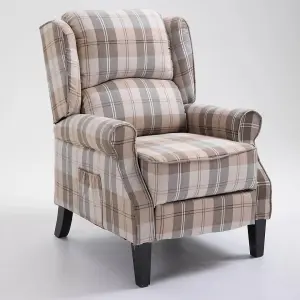 Kensington Premier Recliner Armchair Beige