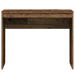 Berkfield Desk Old Wood 90x40x72 cm Engineered Wood