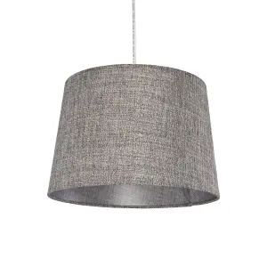 Inlight Ponte Blue Metallic effect Contemporary Light shade (D)30cm