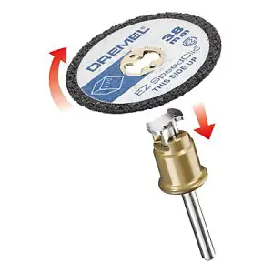 Dremel EZ SpeedClic Cutting disc 38mm x 3.2mm, Pack of 5