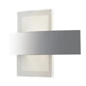 Luminosa TRESOR LED Wall Light White 800lm 4000K 24x12x5cm