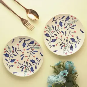 Henryville 27cm Handmade Ceramic Dinner Plate (Set of 2)