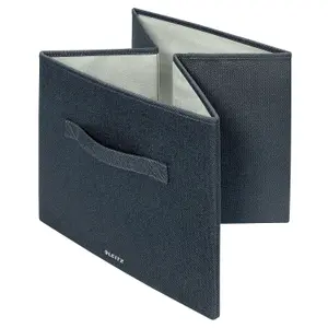 Leitz Velvet Grey 2-Pack Fabric Storage Box with Lid Large