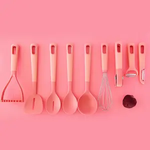 eKu Set 9 Kitchen Utensils Set Red