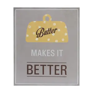 Maison by Premier Butter Makes It Better Wall Plaque