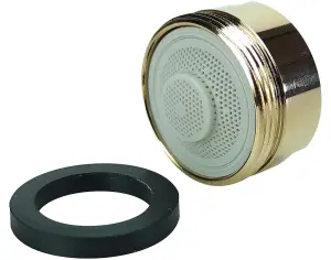 24mm Male Gold Faucet Bathroom Tap Water Saving Aerator Reductor Flow Reducer