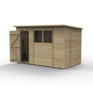 Beckwood 10x6 Pent Shed - 2 Windows