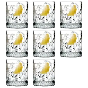 Pasabahce Elysia Whisky Glasses - 210ml - Pack of 8