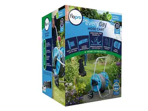 Flopro Everyday Hose Cart with 25m Hose - Your Ultimate Gardening Companion