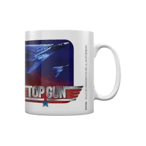 Top Gun Fighter Jets Mug Blue/Red/White (One Size)