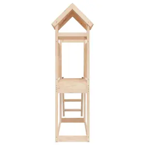 Berkfield Outdoor Playset 53x110x214 cm Solid Wood Pine