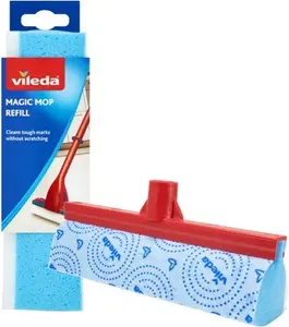 Vileda 3 Action Magic Mop Head Refill, Plastic