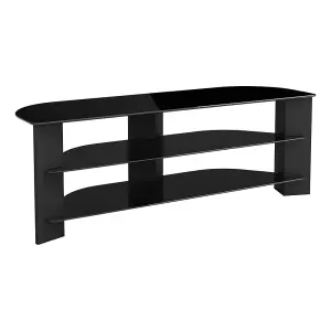 AVF Varano 1.3m Black TV Stand