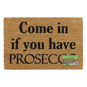 Eco-Friendly Latex Backed Coir Door Mat, Prosecco