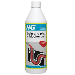 HG Drain and Plug Unblocker Gel 1L