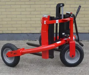 LiftMate Mini Heavy Duty Pallet Pump Truck for Rough Terrain, 500kg Capacity, Jack Trolley